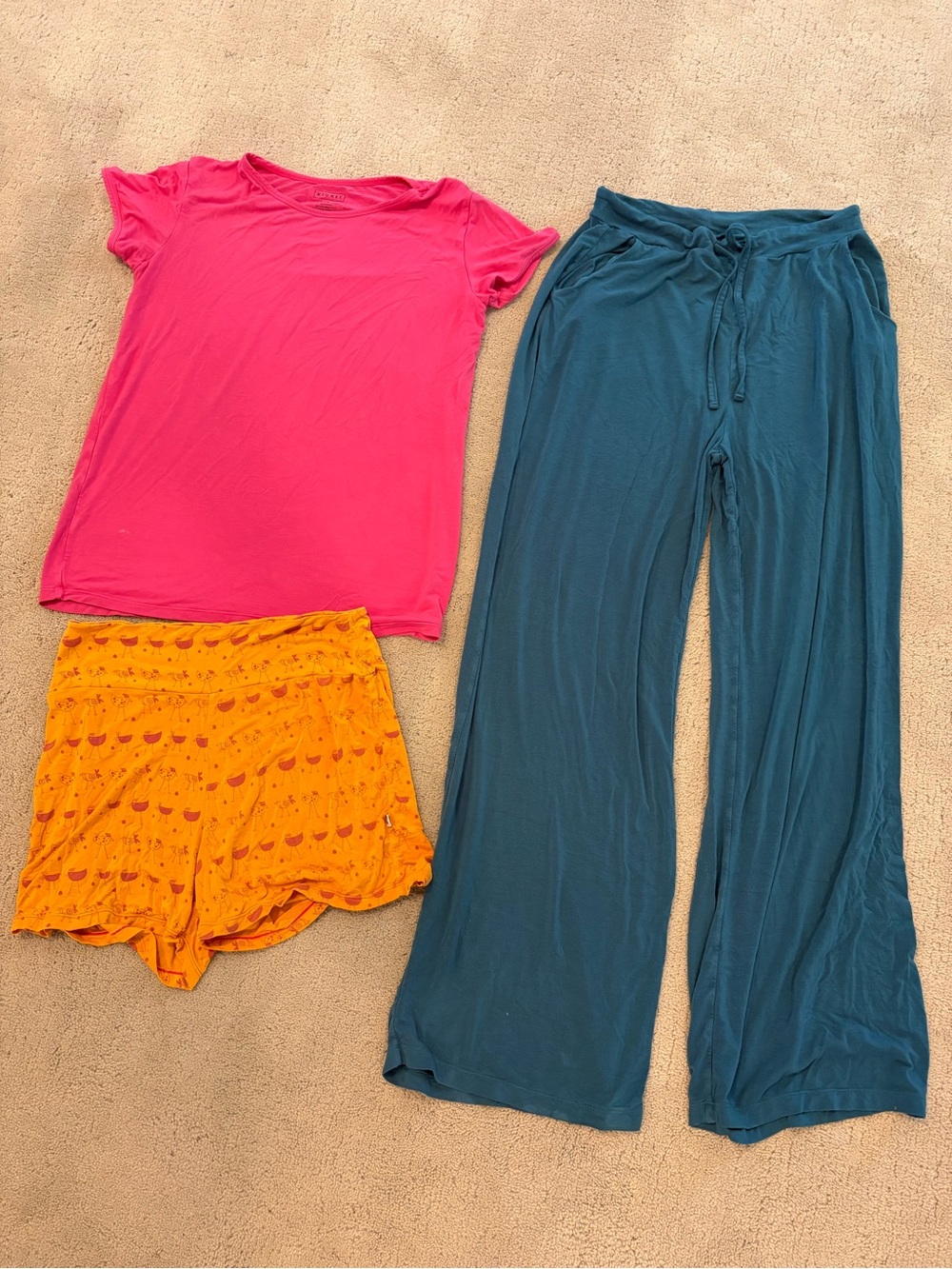 Kickee Pants Women’s Pajamas Set & Lounge Pants Medium Bamboo